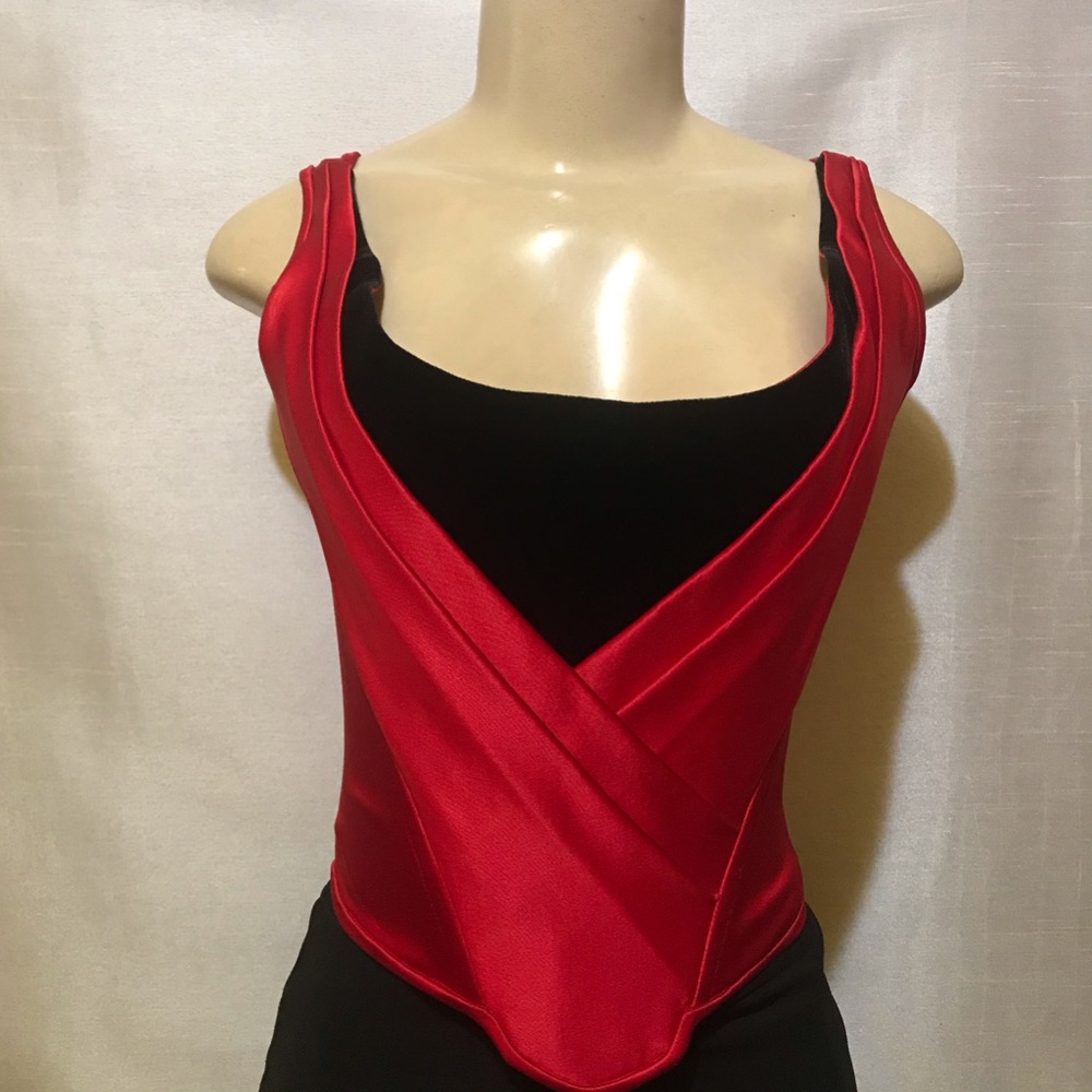 Gorgeous Vintage corset blouse